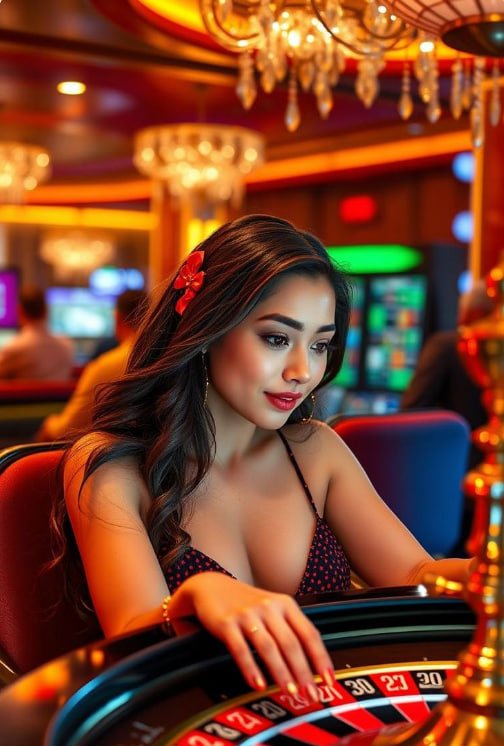 Responsible gaming reminder beside the vs789 Slots content for adult users